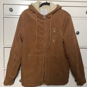 Corduroy Sherpa lined jacket